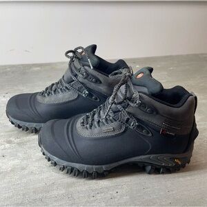 Merrell‎ Thermo 6 Waterproof Hiking Boots Womens 7.5 Black Insulated Vibram